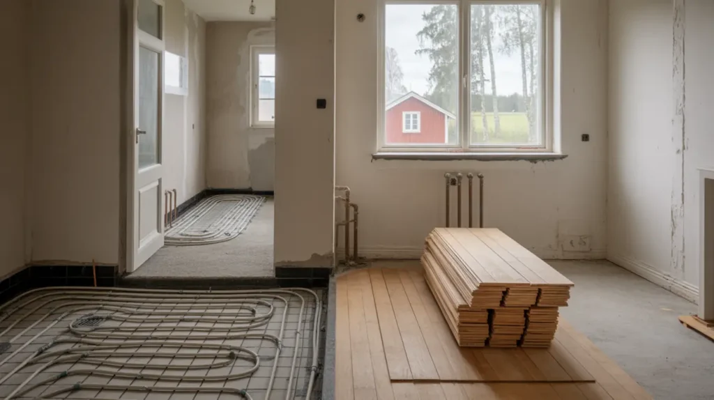 golvv rme i befintligt hus vattenburen eller el byggh jd kostnad och golvval f r ett lyckat resultat