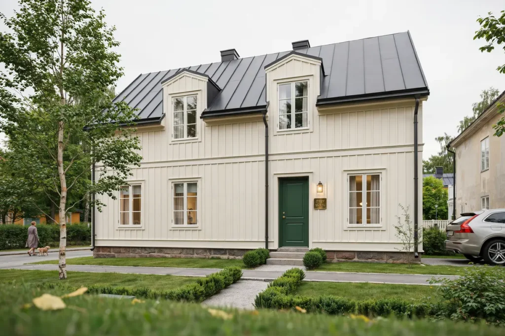 tillbyggnad av verv ning med tv sovrum i sby djursholm